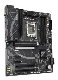 GIGABYTE Z790 EAGLE AX Motherboard - Unterstützt Intel Core 14. Generation CPUs, 12+1+1 Phasen Digital VRM, bis zu 7600MHz DDR5 (OC), 3xPCIe 4.0 M.2, Wi-Fi 6E, 2.5GbE LAN, USB 3.2 Gen 2
