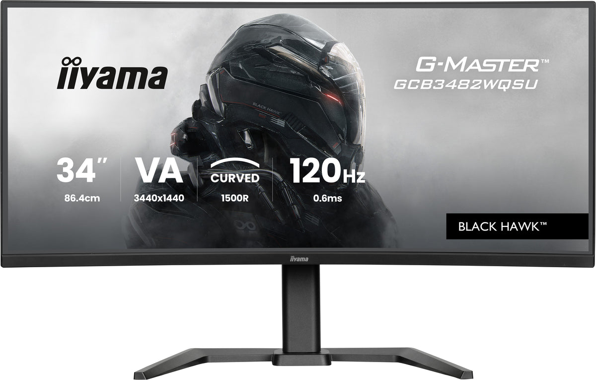 iiyama GCB3482WQSU-B1 Computerbildschirm 86,4 cm (34") 3440 x 1440 Pixel UltraWide Quad HD LED Schwarz