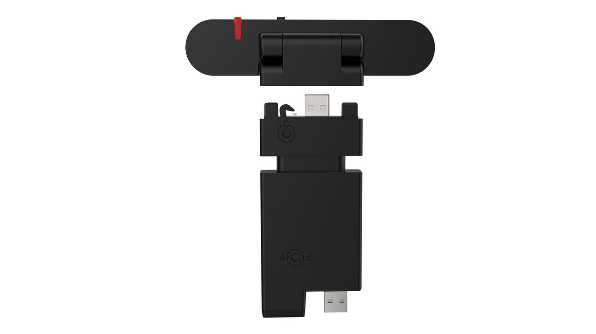 Lenovo ThinkVision MC60 (S) Webcam 1920 x 1080 Pixel USB 2.0 Schwarz