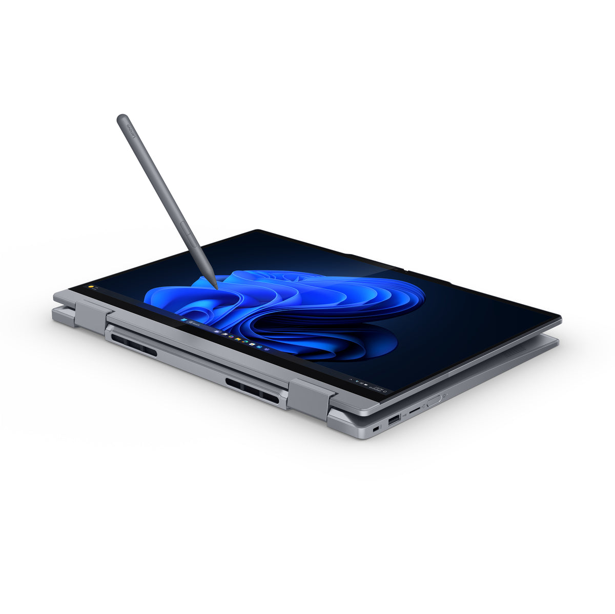 Lenovo ThinkBook 14 2-in-1 G5 IAU Intel Core Ultra 7 255U Hybrid (2-in-1) 35,6 cm (14") Touchscreen WUXGA 32 GB DDR5-SDRAM 1 TB SSD Wi-Fi 6E (802.11ax) Windows 11 Pro Grau Deutsch