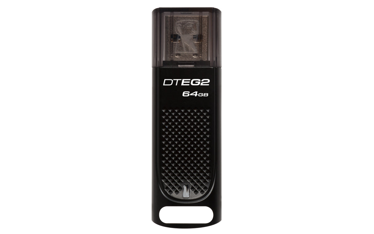 Kingston Technology DataTraveler Elite G2, 64GB USB-Stick USB Typ-A 3.2 Gen 1 (3.1 Gen 1) Schwarz