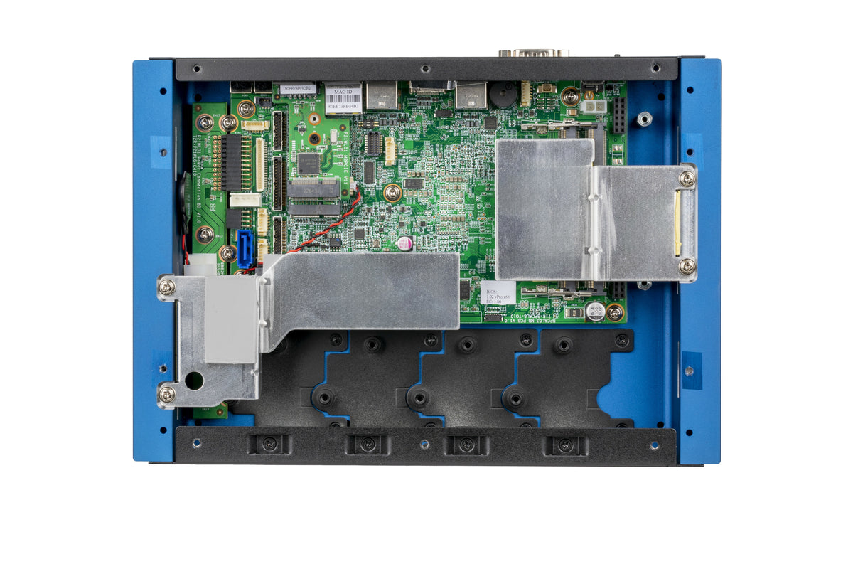 Shuttle BPCAL02-i3 industrial Box-PC, Core i3-1215U , 2x SO-DIMM, 2x LAN, 1x COM, 1xHDMI,4x USB, lüfterlos, 24/7 Dauerbetrieb