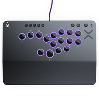 Turtle Beach Victrix Pro KO Leverless Fight Stick Controller Grau - offiziell von Capcom und PlayStation lizenziert für Xbox und PC, für Esports-Gaming
