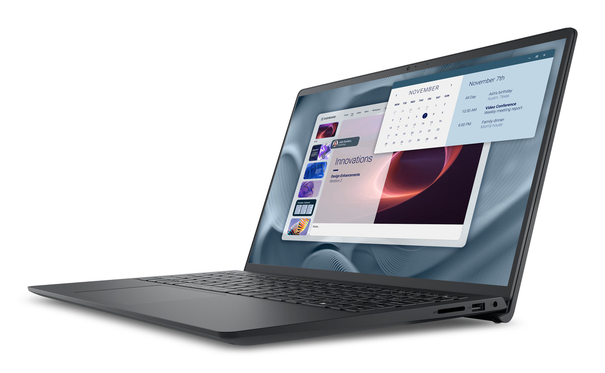 DELL Pro 15 Essential PV15250 Intel® Core™ i7 i7-1355U Laptop 39,6 cm (15.6") Full HD 16 GB DDR5-SDRAM 512 GB SSD Wi-Fi 6 (802.11ax) Windows 11 Pro Schwarz AZERTY Französisch
