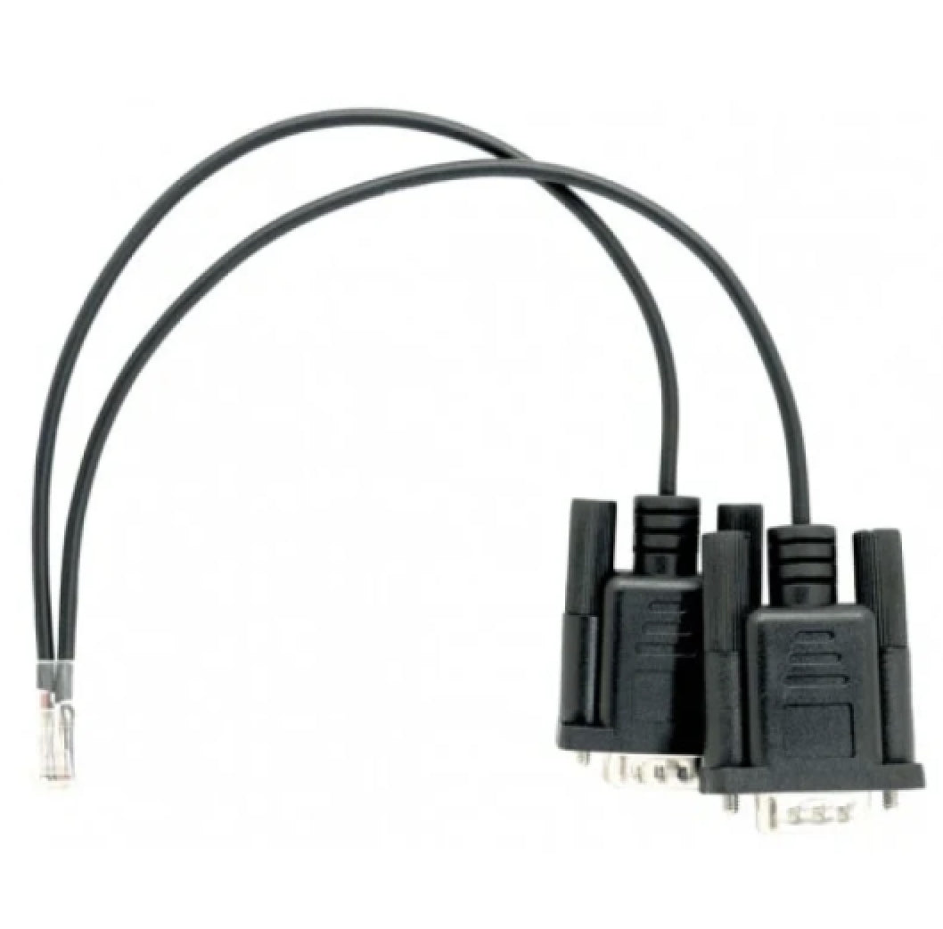 QNAP CAB-CONSOLE-RSRJ11-0M2 Serien-Kabel Schwarz 0,2 m RJ-11 2 x RS-232