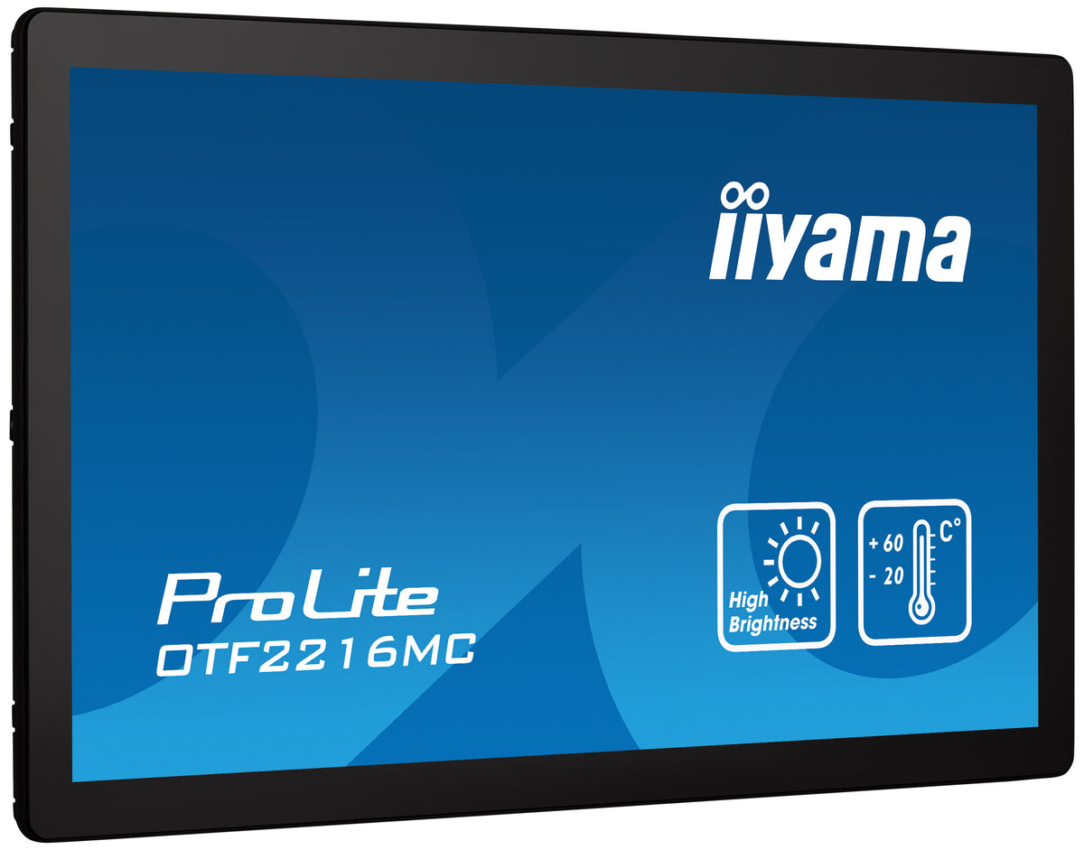 iiyama OTF2216MC-B1 Computerbildschirm 54,6 cm (21.5") 1920 x 1080 Pixel Full HD LCD Touchscreen Schwarz