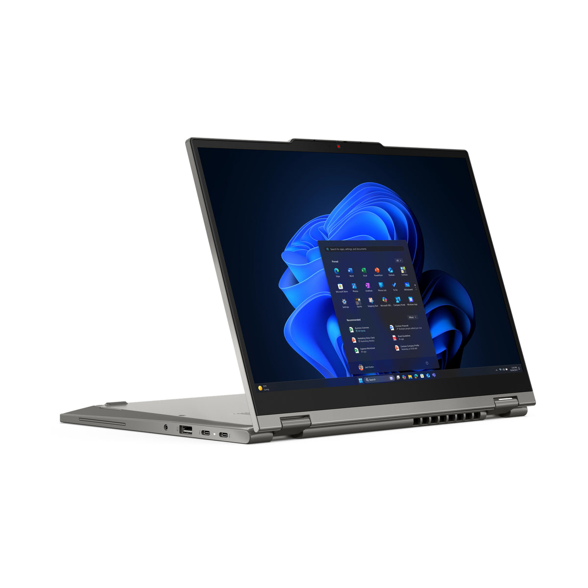 Lenovo ThinkPad L13 2-in-1 Gen 6 (Intel) Intel Core Ultra 7 255U Hybrid (2-in-1) 33,8 cm (13.3") Touchscreen WUXGA 16 GB LPDDR5x-SDRAM 512 GB SSD Wi-Fi 6E (802.11ax) Windows 11 Pro Schweiz Grau