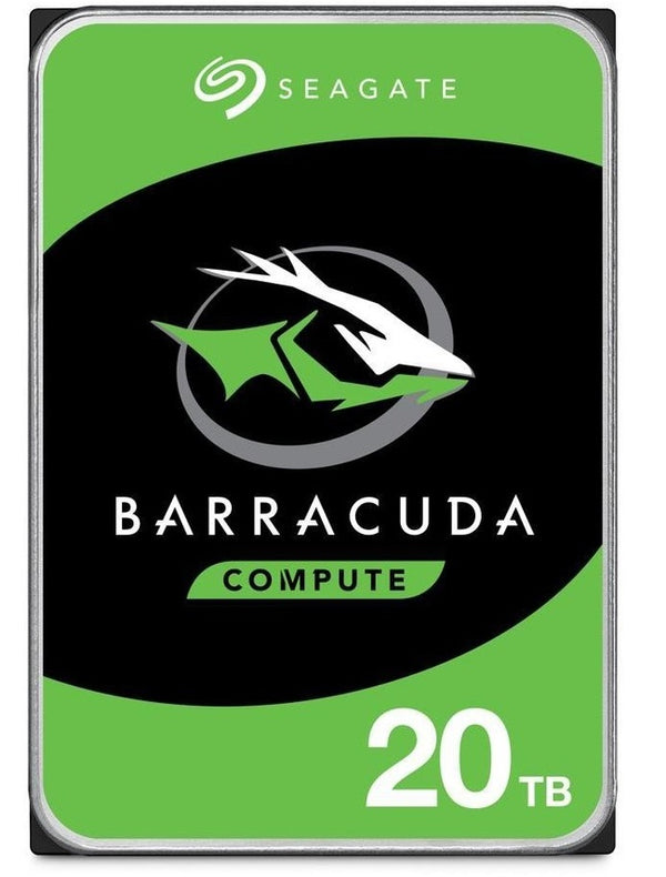 Seagate Barracuda 20TB Interne Festplatte 7200 RPM 512 MB 3.5" SATA