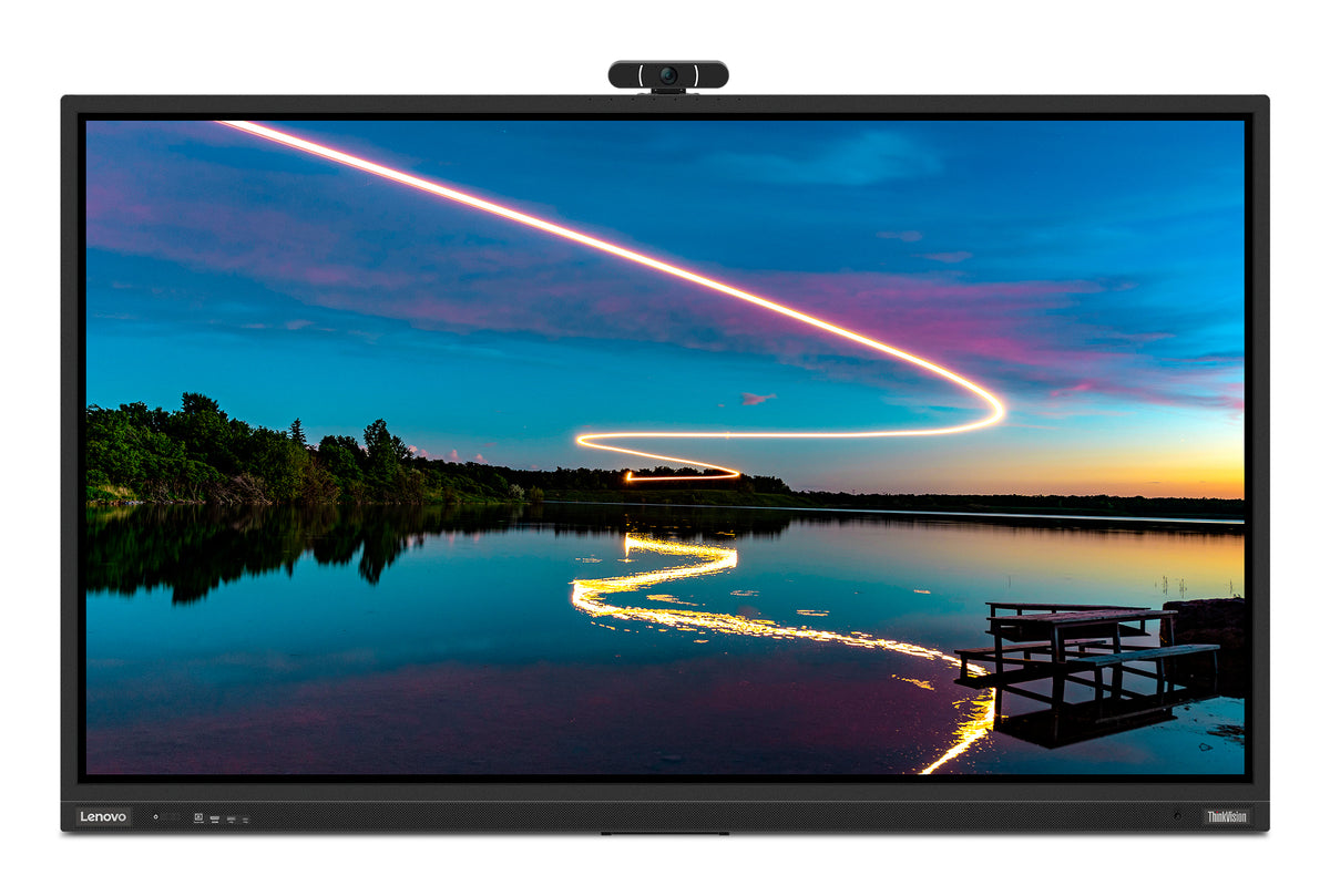 Lenovo ThinkVision T86 Computerbildschirm 2,18 m (86") 3840 x 2160 Pixel 4K Ultra HD LED Touchscreen Schwarz