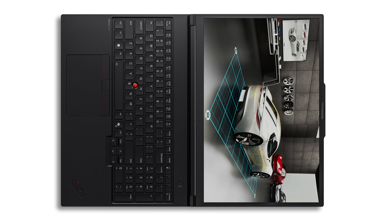 Lenovo ThinkPad P16 Gen 3 Intel Core Ultra 9 275HX Laptop 40,6 cm (16") WQUXGA 64 GB DDR5-SDRAM 1 TB SSD NVIDIA RTX PRO 2000 Blackwell Wi-Fi 7 (802.11be) Windows 11 Pro Deutsch Schwarz