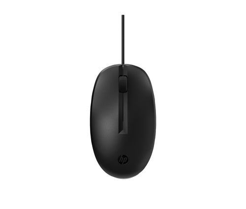 HP Maus 125 Kabelgebunden USB-A 3-Tasten Schwarz