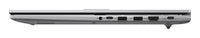 ASUS Vivobook 17 X1704VA-AU979W Intel Core 5 120U Laptop 43,9 cm (17.3") Full HD 16 GB DDR5-SDRAM 1 TB SSD Wi-Fi 6 (802.11ax) Windows 11 Home Silber