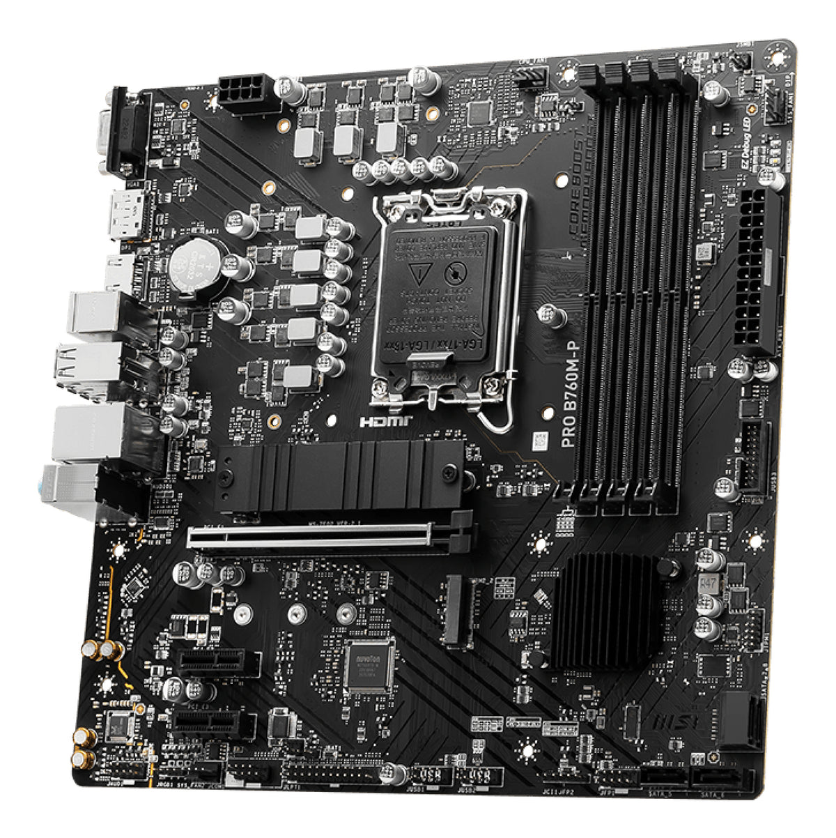 MSI PRO B760M-P Motherboard Intel B760 LGA 1700 micro ATX