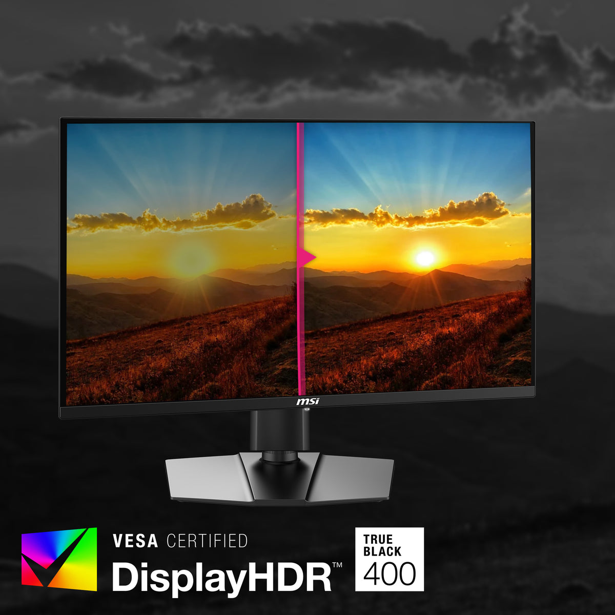 MSI MPG 271QRXDE QD-OLED Computerbildschirm 67,3 cm (26.5") 2560 x 1440 Pixel Wide Quad HD Schwarz