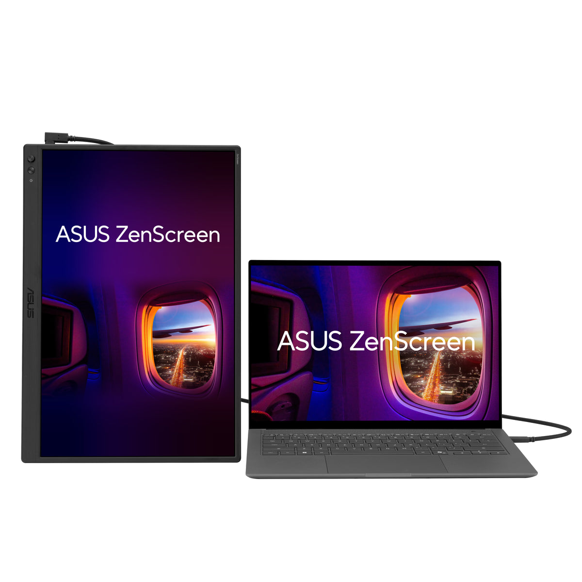 ASUS ZenScreen MB16FCK Computerbildschirm 40,6 cm (16") 1920 x 1200 Pixel WUXGA LCD Schwarz