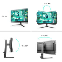 Philips Evnia 25M2N3200W/00 Computerbildschirm 62,2 cm (24.5") 1920 x 1080 Pixel Full HD LCD Grau