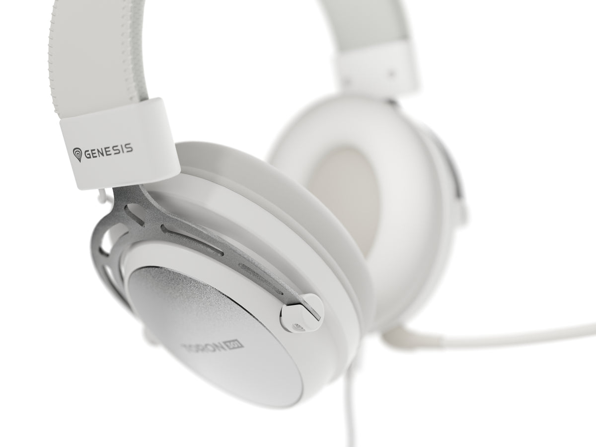 GENESIS Toron 301 Kopfhörer Kabelgebunden Kopfband Gaming Weiß