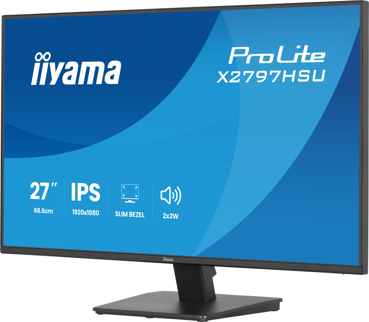 iiyama ProLite X2797HSU-B1 Computerbildschirm 68,6 cm (27") 1920 x 1080 Pixel Full HD LED Schwarz