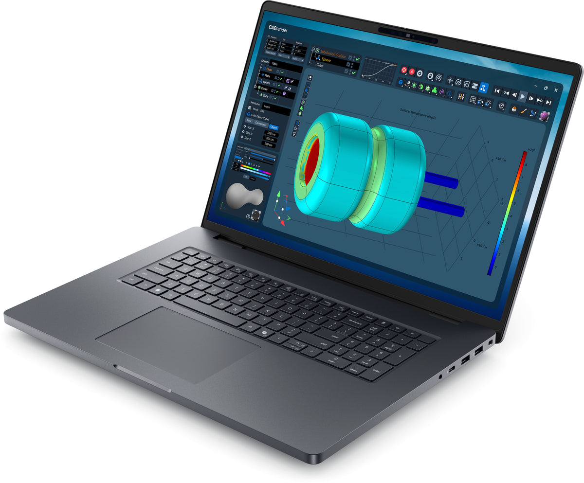 DELL Pro Max 18 Plus MB18250 Intel Core Ultra 9 285HX Mobiler Arbeitsplatz 45,7 cm (18") Quad HD+ 32 GB DDR5-SDRAM 1 TB SSD NVIDIA RTX PRO 3000 Blackwell Wi-Fi 7 (802.11be) Windows 11 Pro Deutsch Schwarz