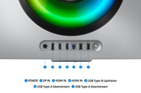 Samsung G85SD Computerbildschirm 86,4 cm (34") 3440 x 1440 Pixel UltraWide Quad HD OLED Silber