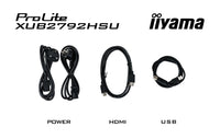 iiyama ProLite XUB2792HSU-W6 Computerbildschirm 68,6 cm (27") 1920 x 1080 Pixel Full HD LED Weiß