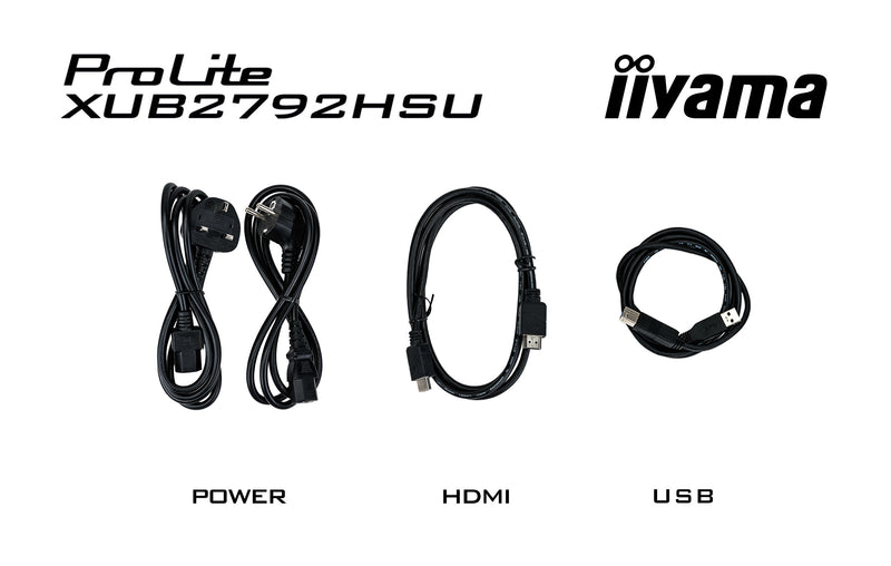 iiyama ProLite XUB2792HSU-W6 Computerbildschirm 68,6 cm (27") 1920 x 1080 Pixel Full HD LED Weiß