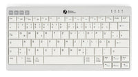 BakkerElkhuizen UltraBoard 950 V2 Tastatur Haus USB + Bluetooth QWERTY US Englisch Dunkles Grau, Hellgrau