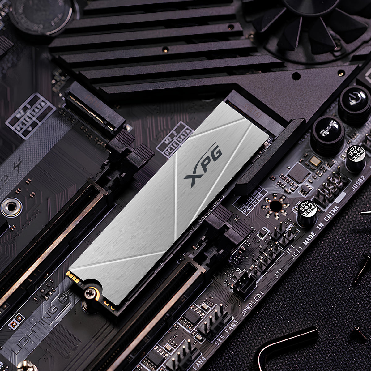 XPG GAMMIX S60 512 GB M.2 PCI Express 4.0 NVMe 3D NAND