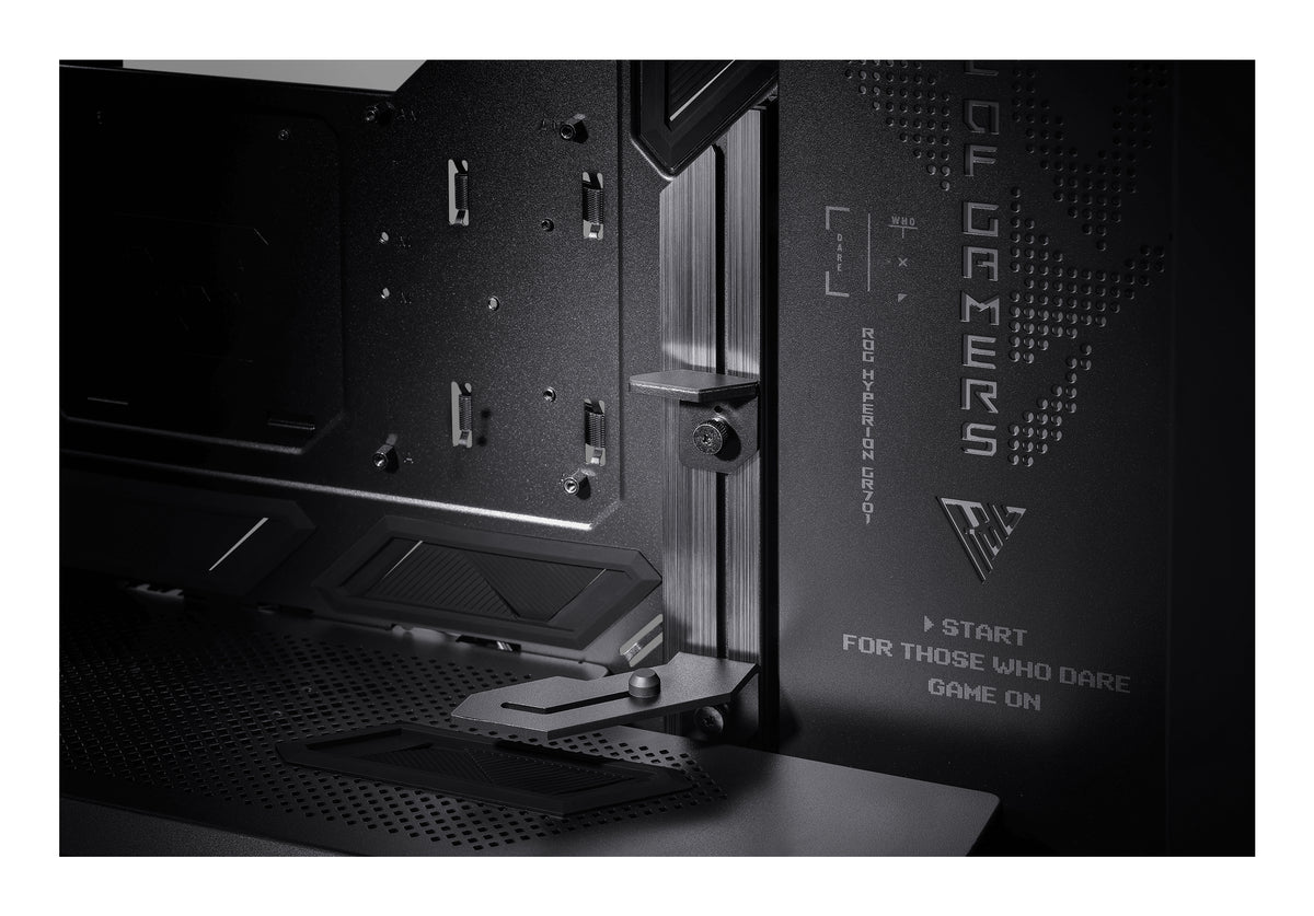 ASUS ROG Hyperion GR701 BTF Edition Tower Schwarz, Transparent