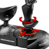 Thrustmaster T.FLIGHT HOTAS NEO ACE COMBAT 8 Wings of Theve Edition Schwarz, Rot USB Flightstick Digital PC, PlayStation 4, PlayStation 5