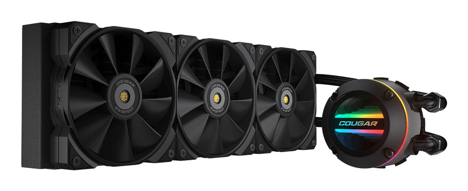 COUGAR CPU Liquid Cooler Poseidon-GT 360, ARGB, Black