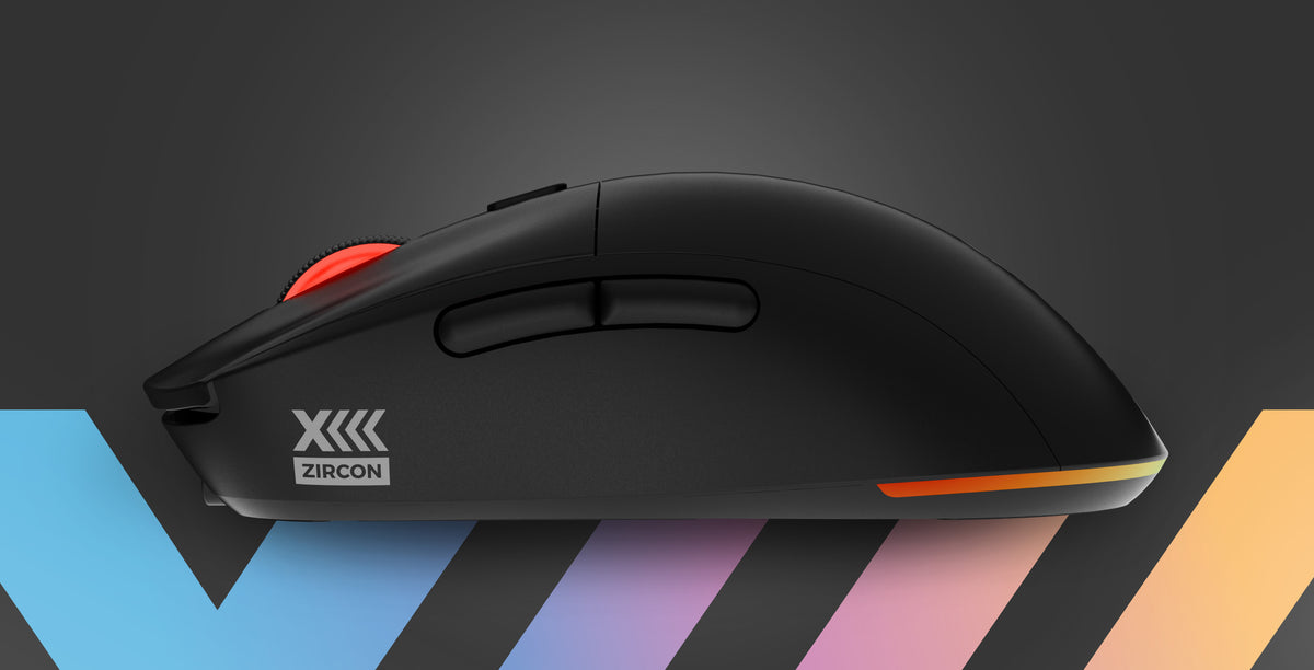 GENESIS Zircon XIII Maus Gaming Beidhändig RF Wireless + USB Type-C Optisch 26000 DPI