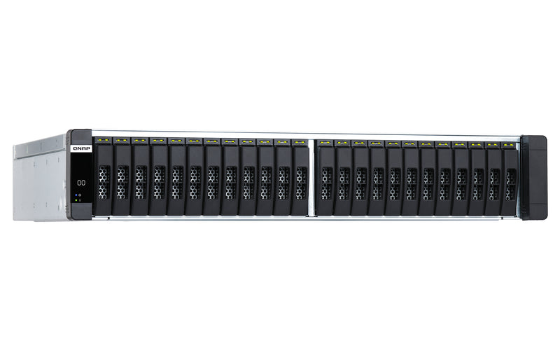 QNAP ES2486dc NAS Rack (2U) Intel® Xeon® D D-2142IT 128 GB DDR4 0 TB QNAP Enterprise System Schwarz