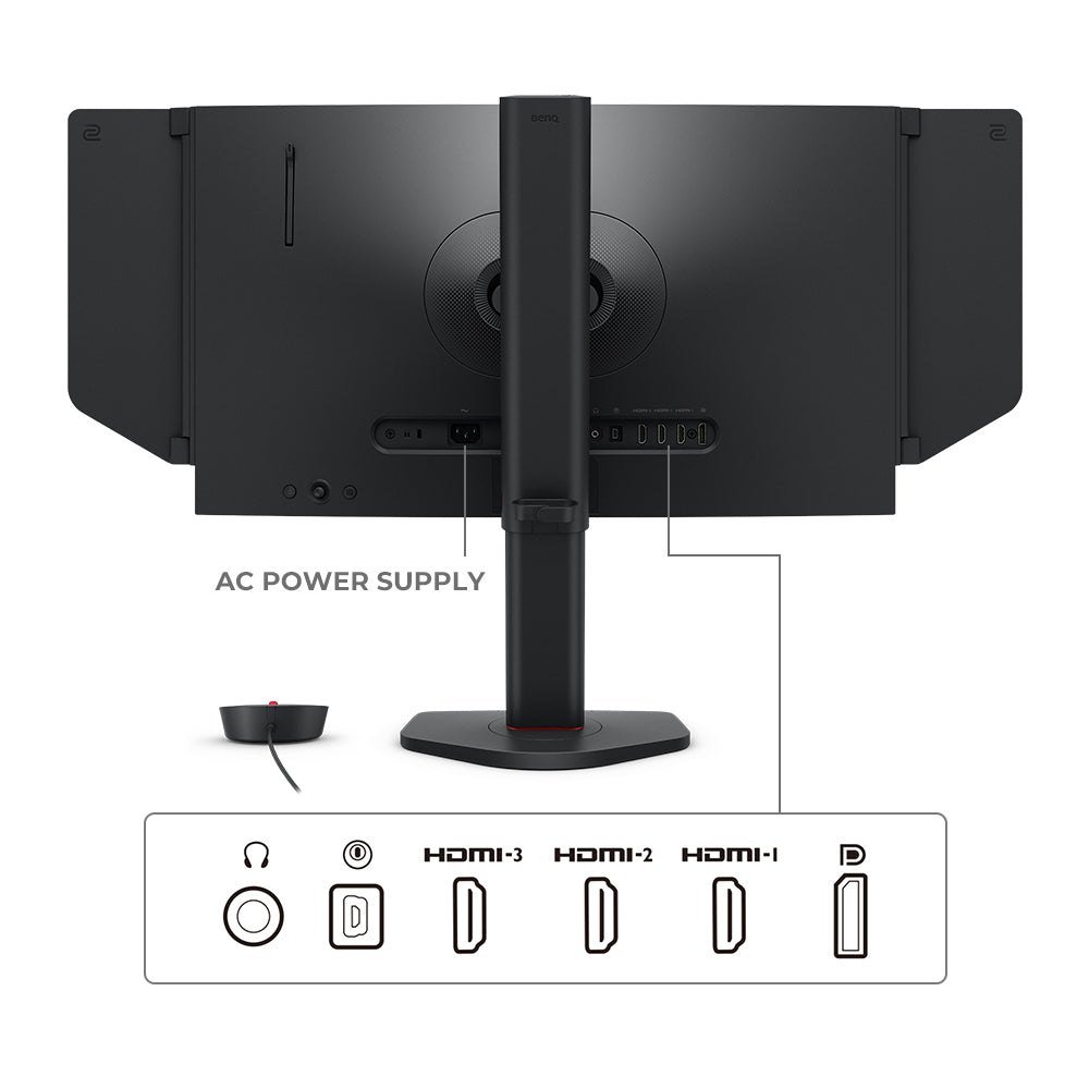 ZOWIE XL2566X+ Computerbildschirm 62,2 cm (24.5") 1920 x 1080 Pixel Full HD Schwarz