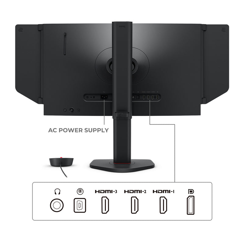 ZOWIE XL2566X+ Computerbildschirm 62,2 cm (24.5") 1920 x 1080 Pixel Full HD Schwarz