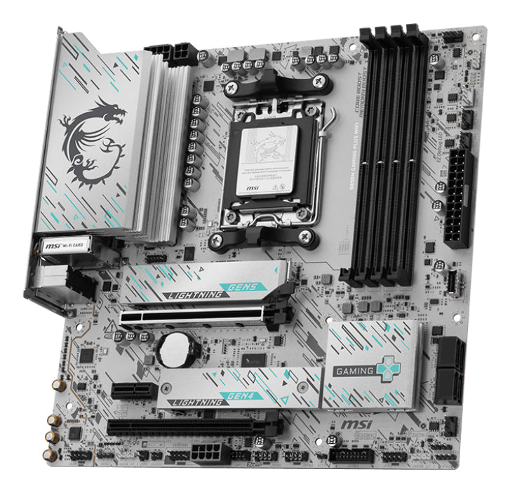 MSI B850M GAMING PLUS WIFI Motherboard AMD B850 Sockel AM5 micro ATX