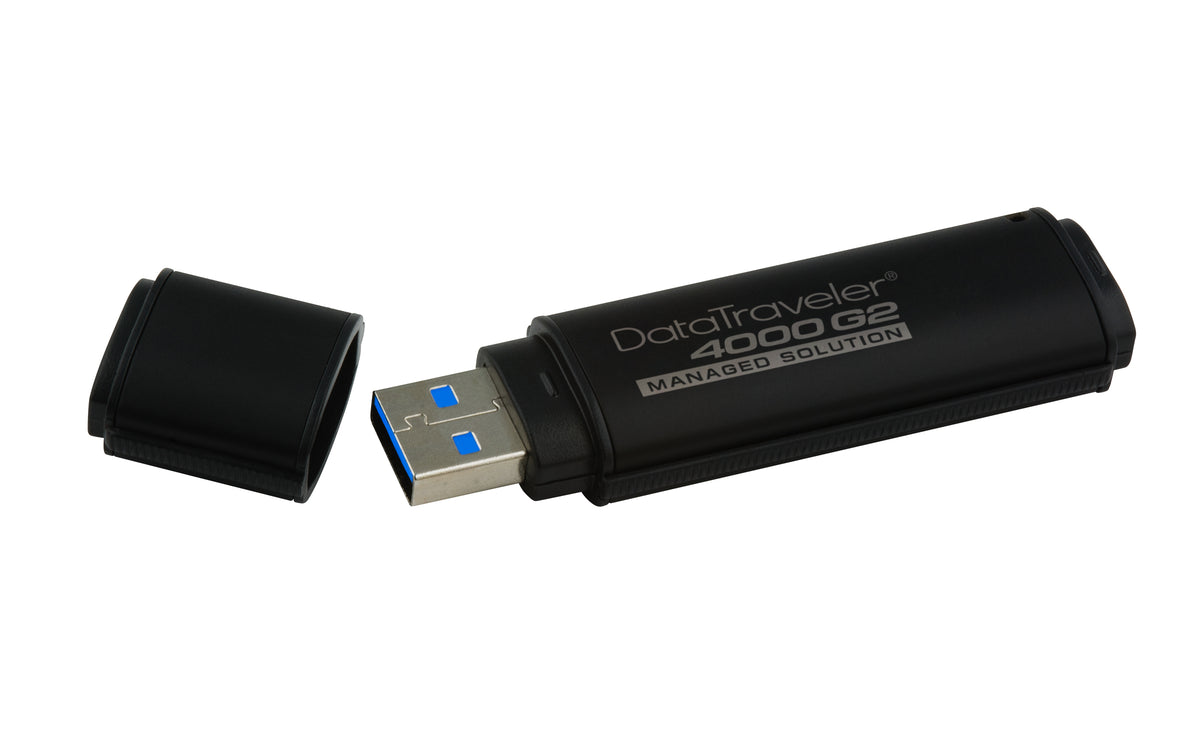Kingston Technology DataTraveler 4000G2 with Management 64GB USB-Stick USB Typ-A 3.2 Gen 1 (3.1 Gen 1) Schwarz