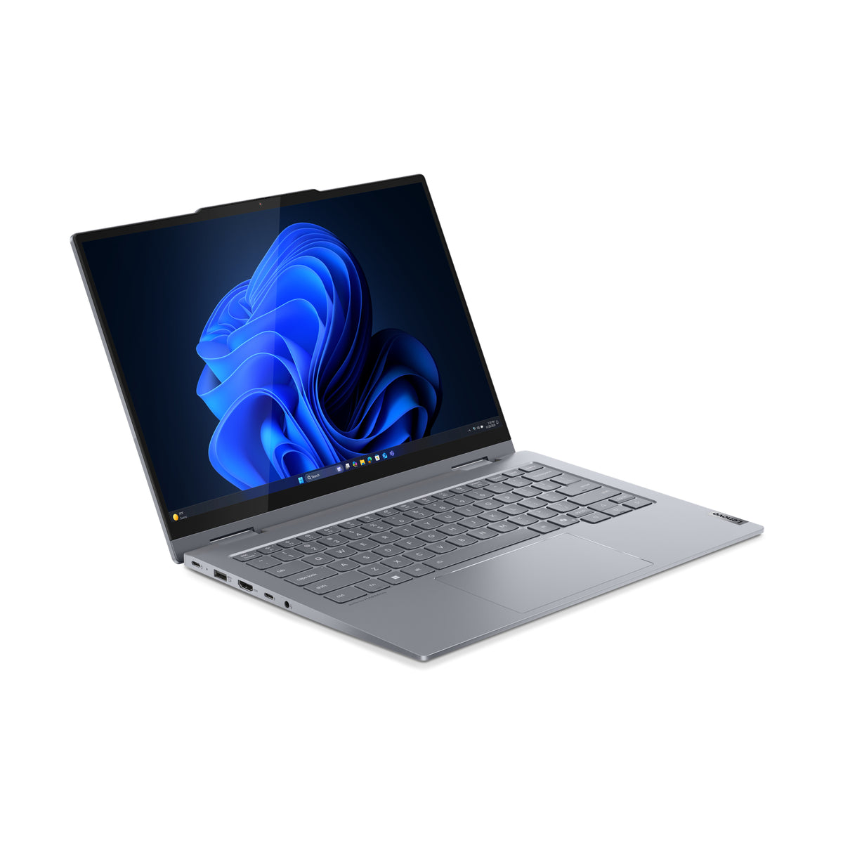 Lenovo ThinkBook 14 2-in-1 G5 IAU Intel Core Ultra 7 255U Hybrid (2-in-1) 35,6 cm (14") Touchscreen WUXGA 32 GB DDR5-SDRAM 1 TB SSD Wi-Fi 6E (802.11ax) Windows 11 Pro Grau Deutsch