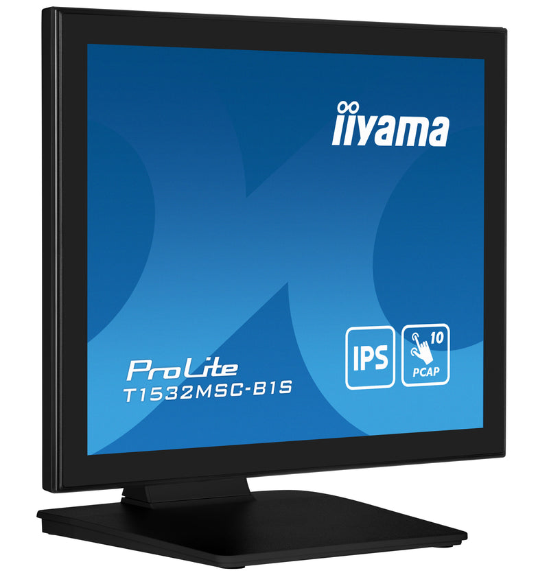 iiyama ProLite T1532MSC-B1S Computerbildschirm 38,1 cm (15") 1024 x 768 Pixel XGA LCD Touchscreen Schwarz