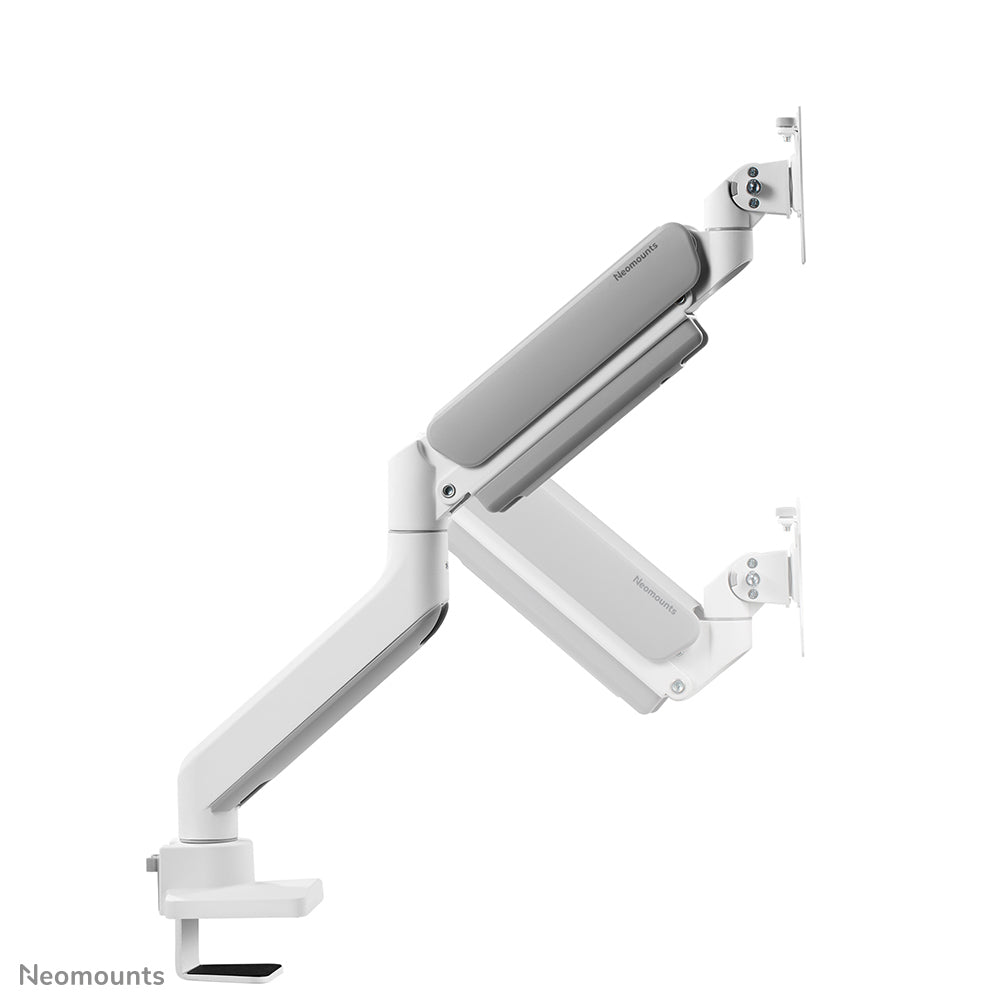 Neomounts DS70-450WH1 Monitorarm 17-42" - Gasfeder - Topfix - 180°-Stopp