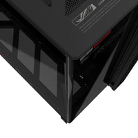 ASUS ROG CRONOX GR801 CURVE TG ARGB BLACK Midi Tower Schwarz