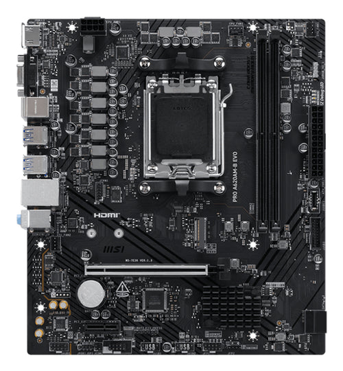 MSI PRO A620AM-B EVO DDR5 AM5 7E36-001R