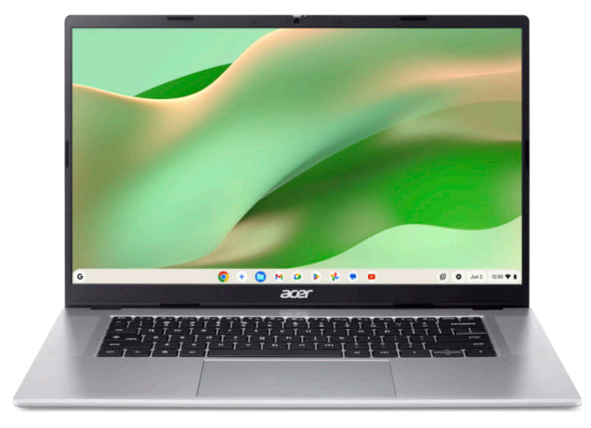 Acer Chromebook CB315-8H-80A3 MediaTek Kompanio 540 39,6 cm (15.6") Full HD 4 GB LPDDR5x-SDRAM 64 GB eMMC Wi-Fi 6E (802.11ax) ChromeOS Silber QWERTZ Deutsch
