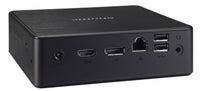Shuttle Nano PC NC10U5 , Intel i5-8265U, 1x HDMI, 1x DP, 1x 2.5" bay, 1x M.2, 1x LAN, 1x COM, Wifi, 24/7 Dauerbetrieb, inkl. VESA & Stand