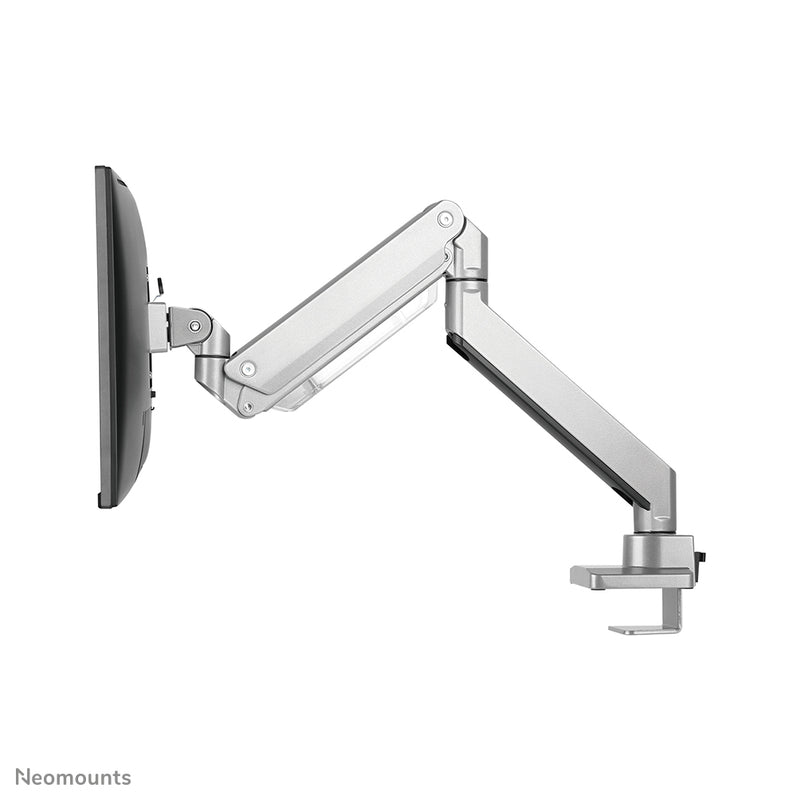 Neomounts NM-D775SILVERPLUS Monitorarm 10-49" - Gasfeder - Topfix - 180°-Stopp