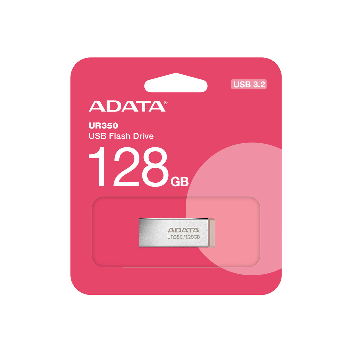 ADATA UR350 USB-Stick 128 GB USB Typ-A 3.2 Gen 1 (3.1 Gen 1) Braun