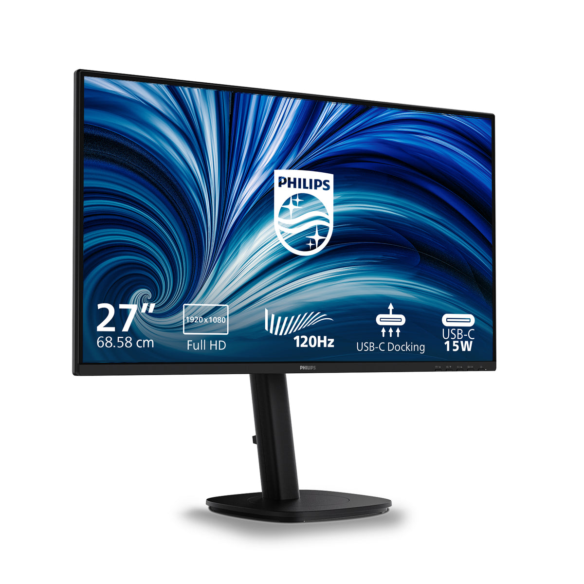 Philips 27IN 16:9 IPS 120HZ 1920X1080 H AS 150MM HDMI X 1X 1.4 DP X 1X Computerbildschirm 68,6 cm (27") 1920 x 1080 Pixel
