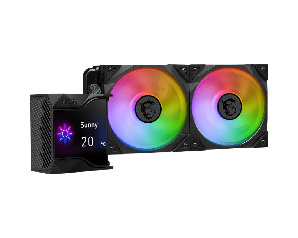 MSI MPG Coreliquid D240 Prozessor Flüssigkeitskühlung 12 cm Schwarz 1 Stück(e)