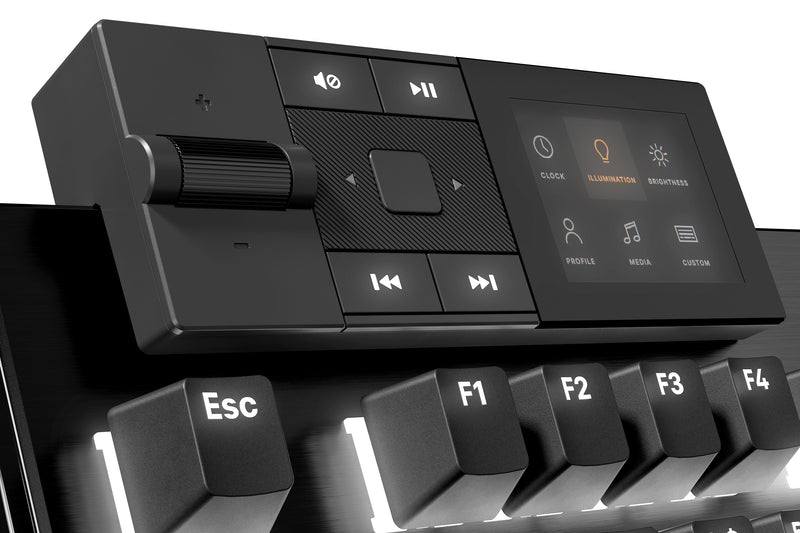 be quiet! Dark Mount Silent Tactile FR ISO Tastatur Gaming USB AZERTY Französisch Schwarz