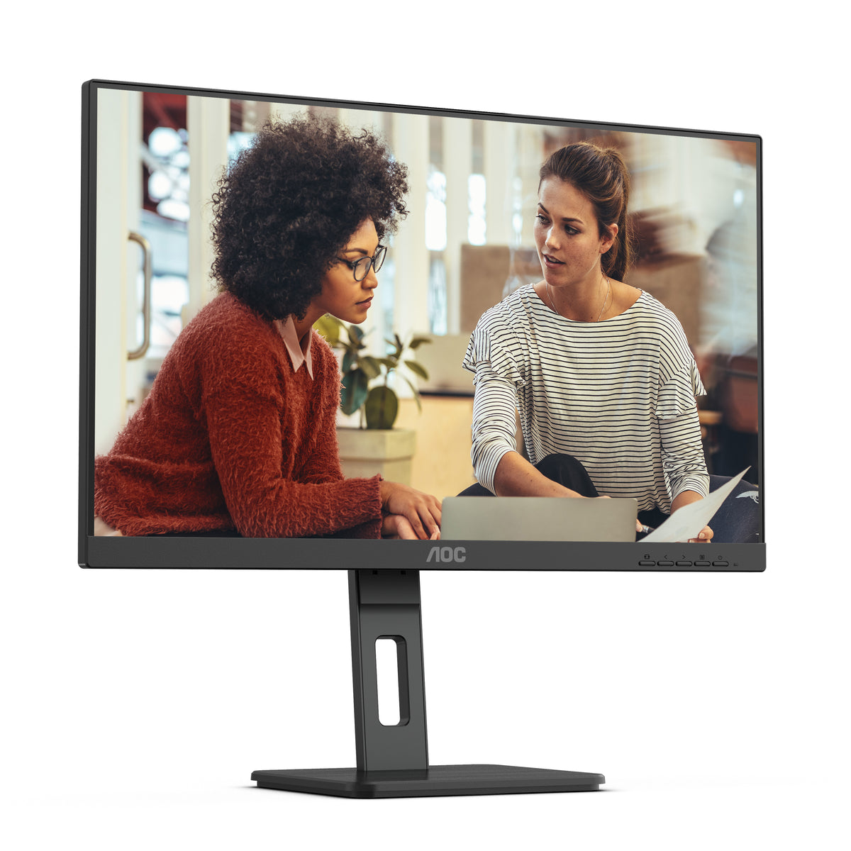 AOC E3 24E3QAF Computerbildschirm 60,5 cm (23.8") 1920 x 1080 Pixel Full HD LCD Schwarz